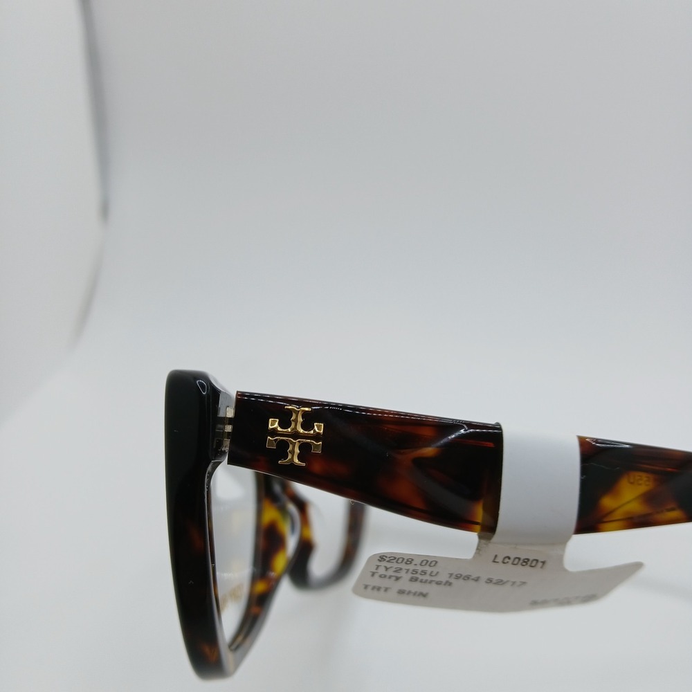 Tory Burch TY2155U Womens Eyeglasses Frame Dark Tortoise Full Rim 52-17-145 mm - Picture 8 of 8